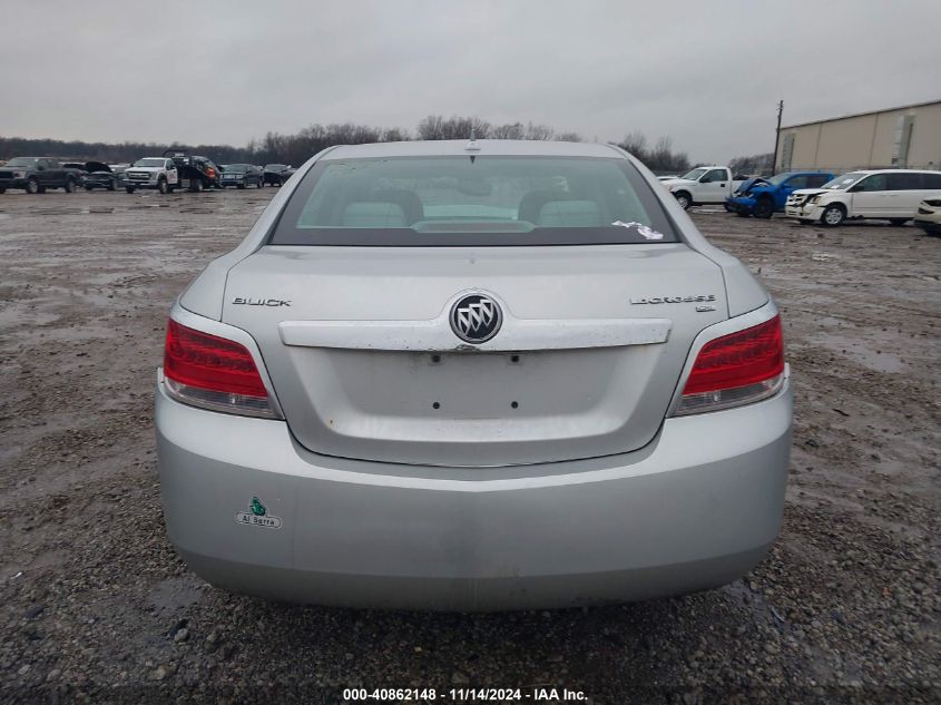 2010 Buick Lacrosse VIN: 1G4GK5EG8AF146698 Lot: 40862148