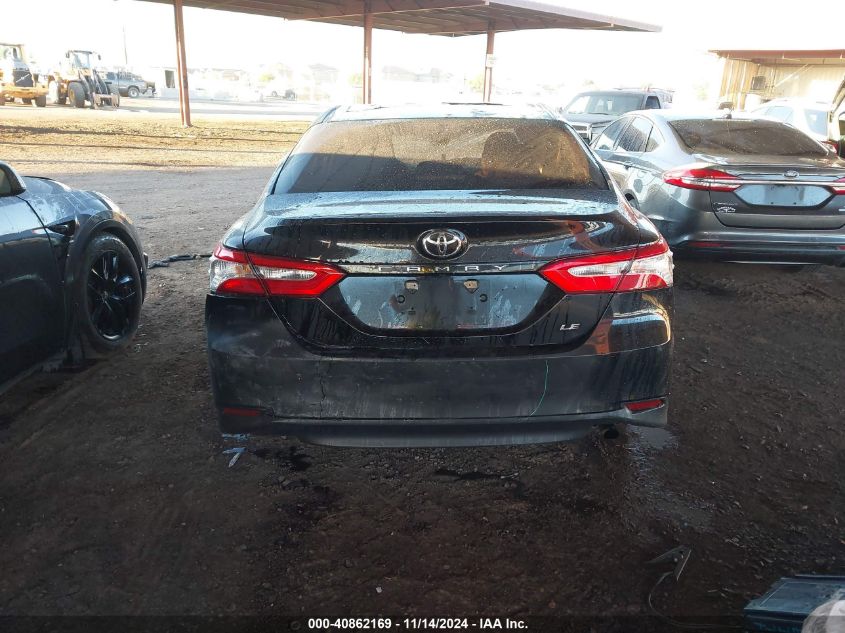 2018 Toyota Camry Le VIN: 4T1B11HK3JU653154 Lot: 40862169