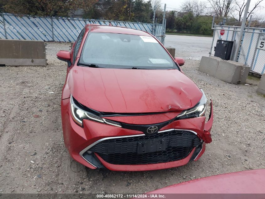 2019 TOYOTA COROLLA VIN: JTNK4RBE5K3018730