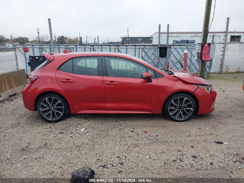 2019 TOYOTA COROLLA VIN: JTNK4RBE5K3018730