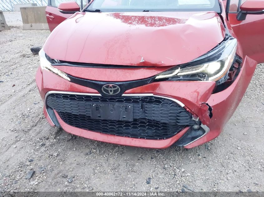 2019 TOYOTA COROLLA VIN: JTNK4RBE5K3018730