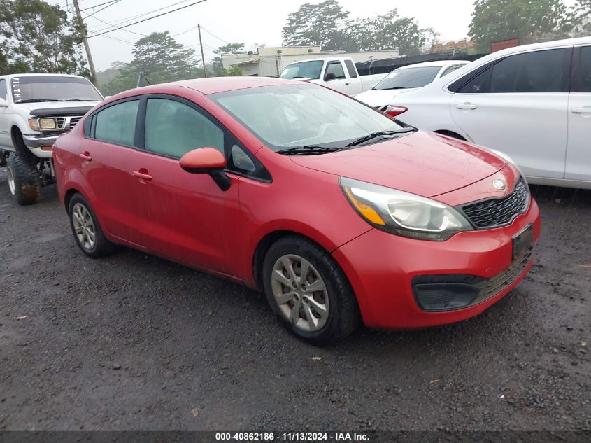 VIN KNADM4A39D6137864 2013 KIA Rio, LX no.1