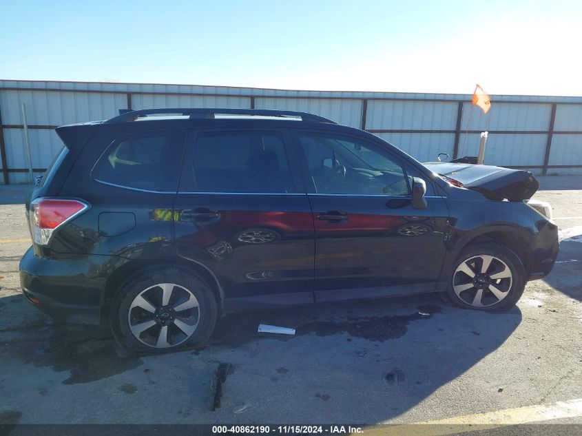 2018 Subaru Forester 2.5I Limited VIN: JF2SJARC0JH460224 Lot: 40862190