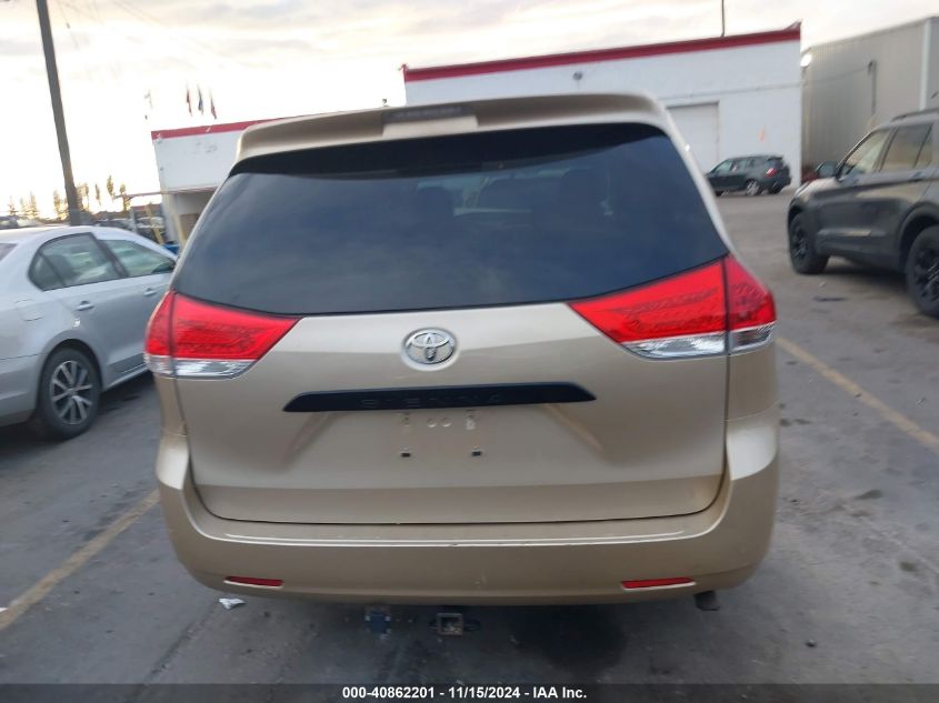 2014 Toyota Sienna L VIN: 5TDZK3DC9ES483497 Lot: 40862201