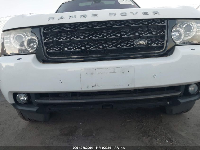 2012 Land Rover Range Rover Hse VIN: SALMF1D43CA392773 Lot: 40862204