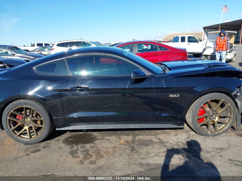 2016 Ford Mustang Gt Premium VIN: 1FA6P8CF6G5223067 Lot: 40862233