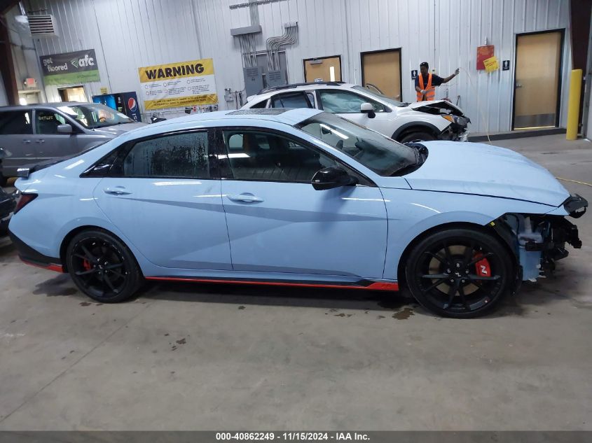 2025 Hyundai Elantra N VIN: KMHLW4DK9SU024707 Lot: 40862249