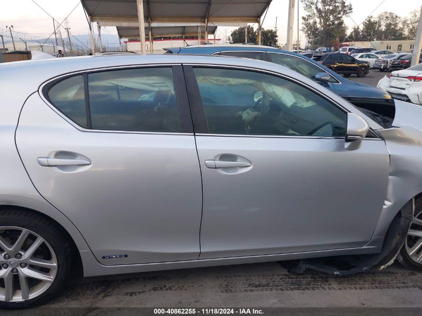 2014 Lexus Ct 200H VIN: JTHKD5BH1E2191399 Lot: 40862255