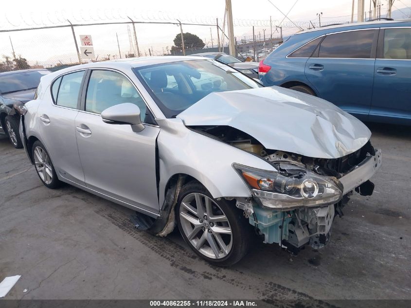 VIN JTHKD5BH1E2191399 2014 Lexus CT, 200H no.1