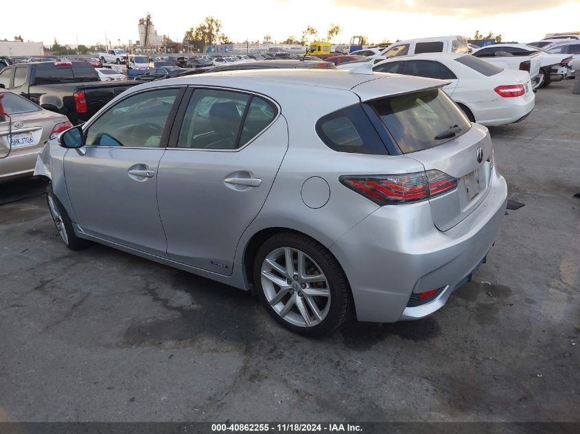 VIN JTHKD5BH1E2191399 2014 Lexus CT, 200H no.3