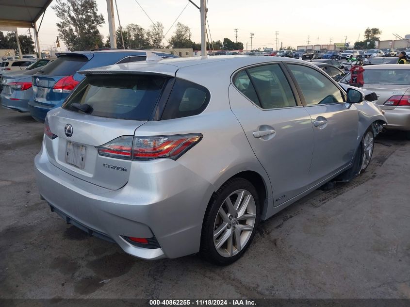 VIN JTHKD5BH1E2191399 2014 Lexus CT, 200H no.4