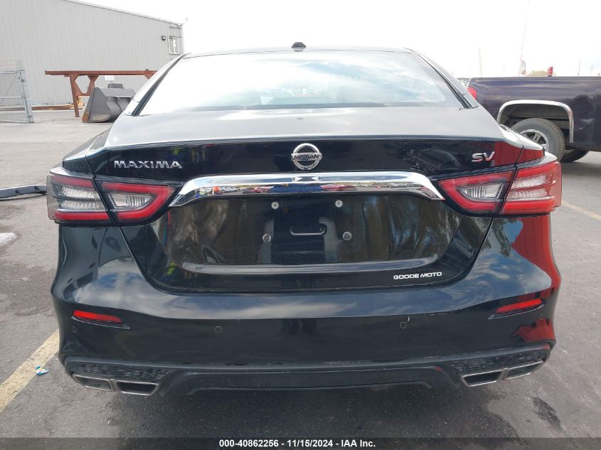 2020 Nissan Maxima Sv Xtronic Cvt VIN: 1N4AA6CV8LC369614 Lot: 40862256