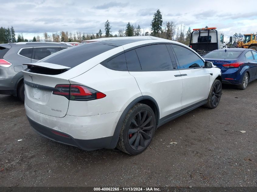 VIN 5YJXCBE43LF216850 2020 Tesla Model X, Performan... no.4