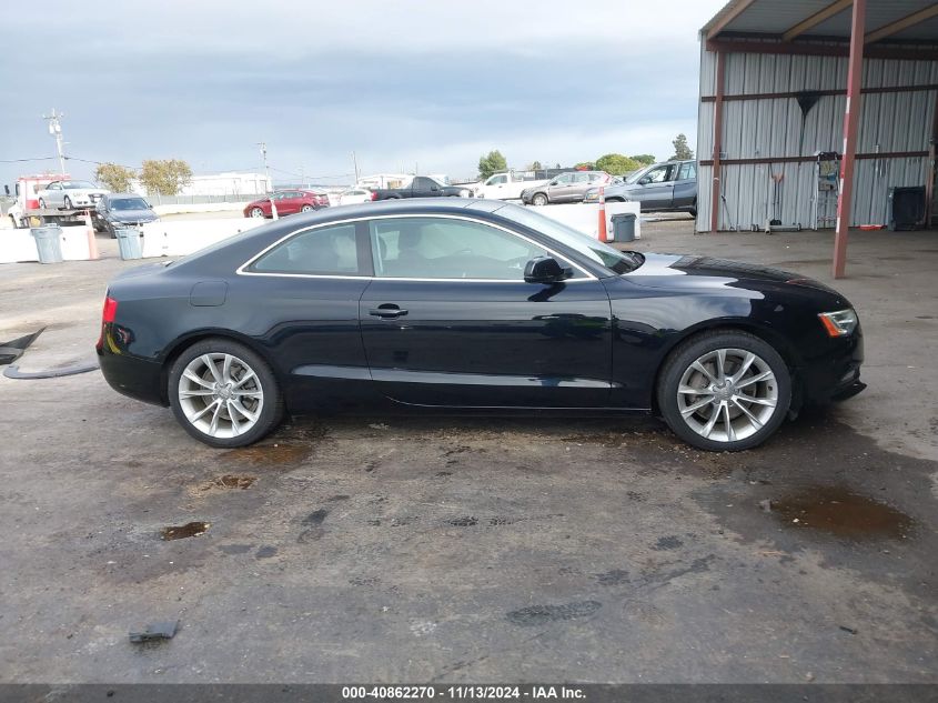 2014 Audi A5 2.0T Premium VIN: WAUCFAFR5EA020010 Lot: 40862270