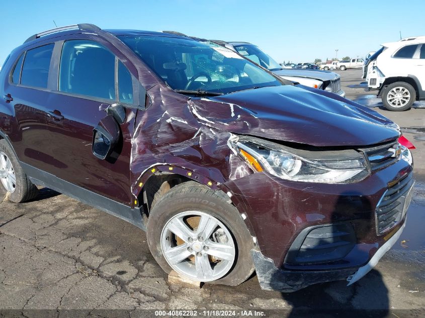 2021 Chevrolet Trax Awd Lt VIN: KL7CJPSB2MB331512 Lot: 40862282