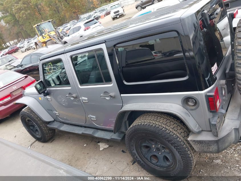 2017 Jeep Wrangler Unlimited Sport 4X4 VIN: 1C4BJWDG4HL542275 Lot: 40862299