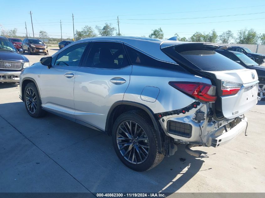 VIN 2T2BZMCA3GC007157 2016 Lexus RX, 350 F Sport no.3