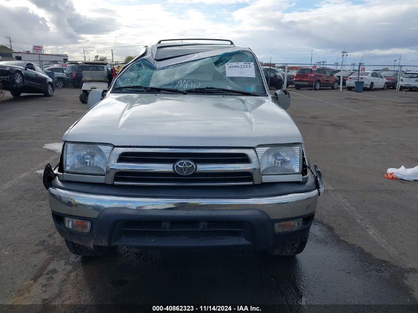 2000 Toyota 4Runner Sr5 V6 VIN: JT3HN86R1Y0306486 Lot: 40862323