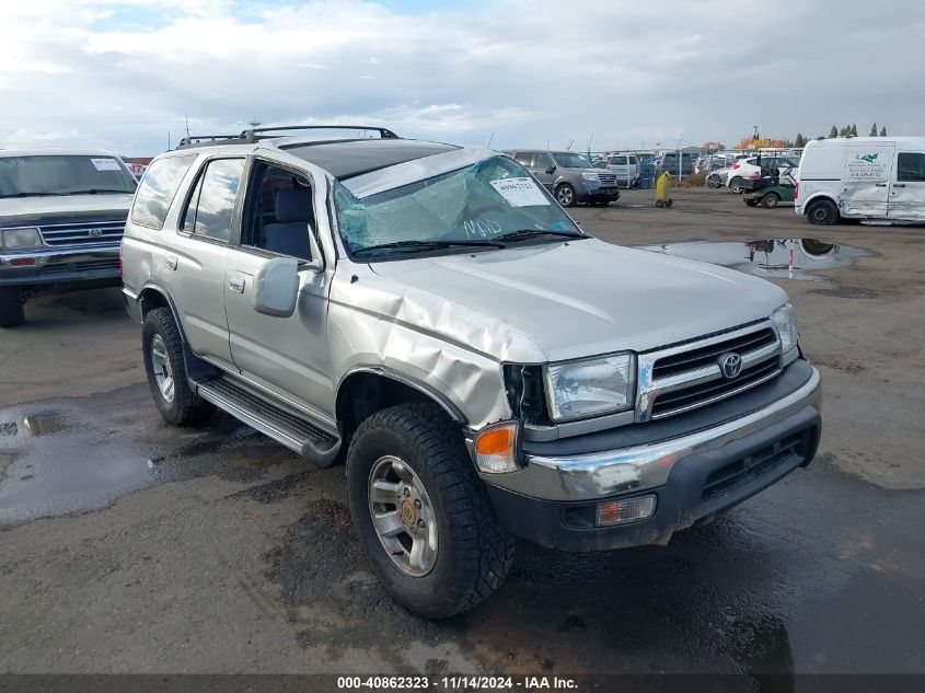 2000 Toyota 4Runner Sr5 V6 VIN: JT3HN86R1Y0306486 Lot: 40862323