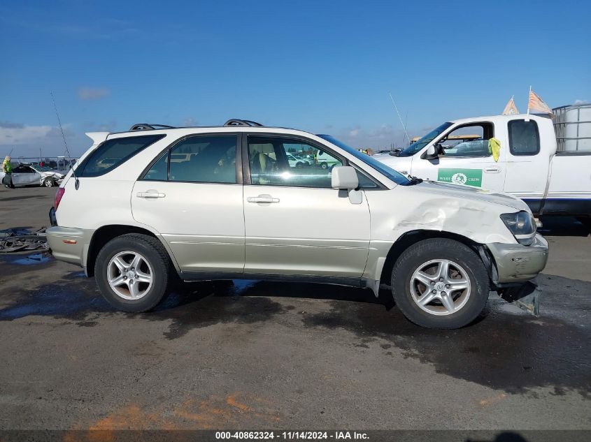 2000 Lexus Rx 300 VIN: JT6HF10U4Y0102611 Lot: 40862324