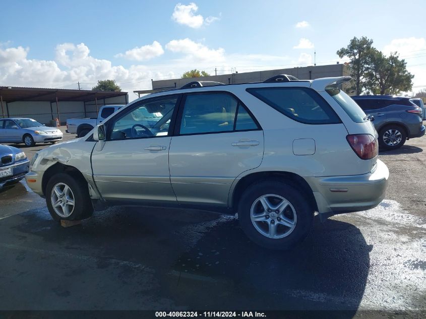 2000 Lexus Rx 300 VIN: JT6HF10U4Y0102611 Lot: 40862324