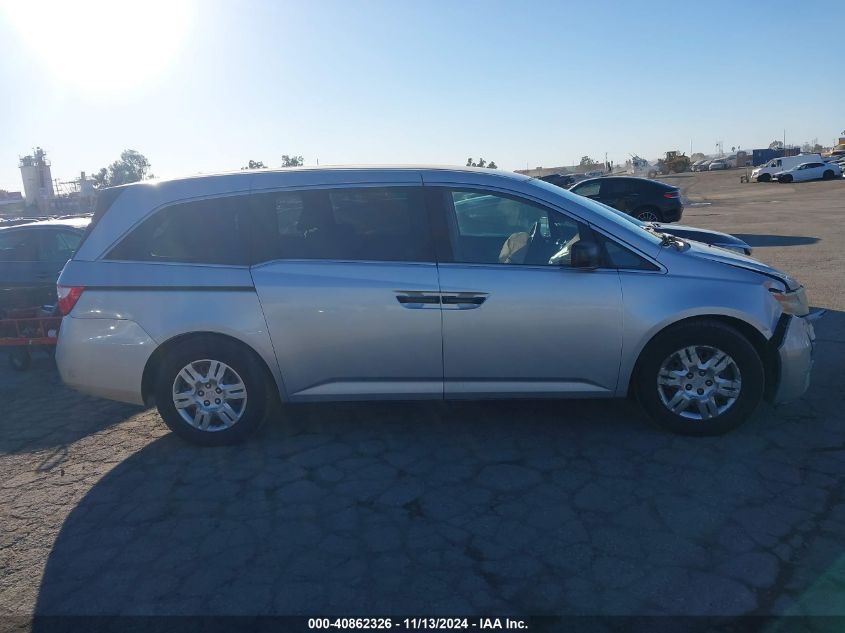 2013 Honda Odyssey Lx VIN: 5FNRL5H26DB057697 Lot: 40862326