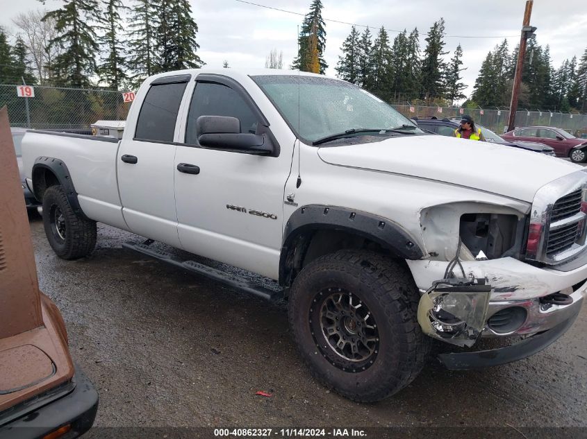 2006 Dodge Ram 2500 Slt/Sport VIN: 3D7KS28C96G196401 Lot: 40862327