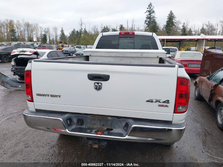 2006 Dodge Ram 2500 Slt/Sport VIN: 3D7KS28C96G196401 Lot: 40862327