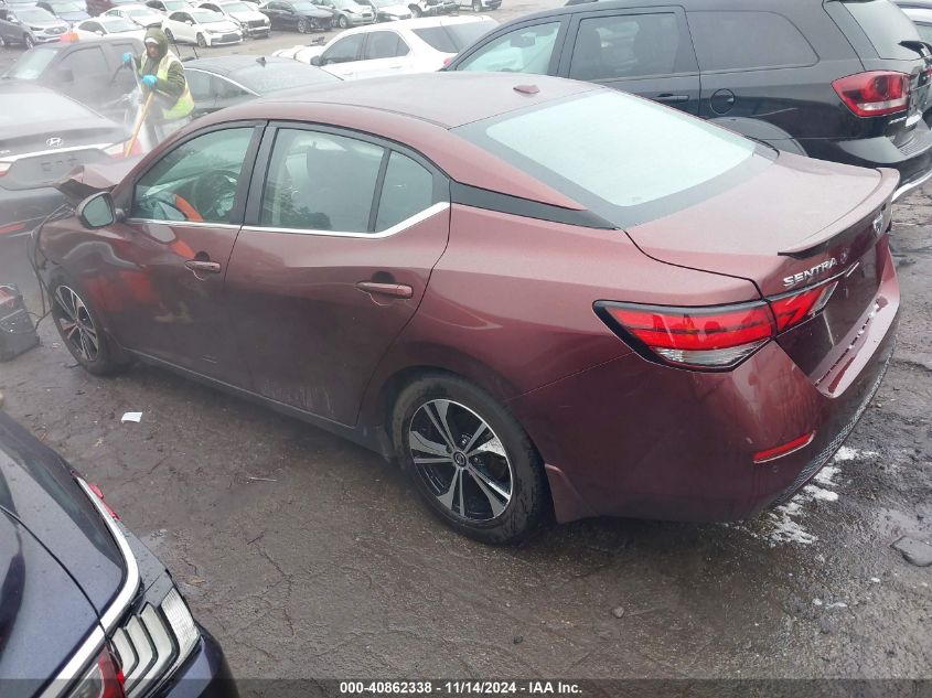 2020 NISSAN SENTRA VIN: 3N1AB8CV7LY255956