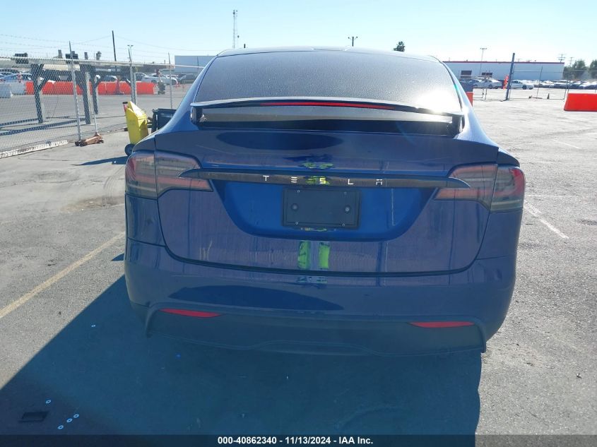 2023 Tesla Model X Dual Motor All-Wheel Drive/Standard Range VIN: 7SAXCDE55PF411166 Lot: 40862340