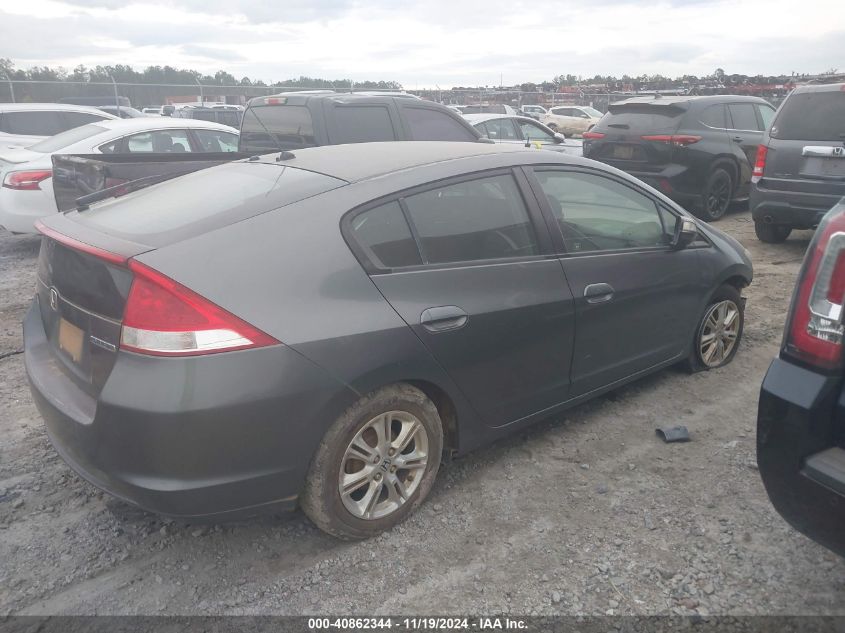 2010 Honda Insight Ex VIN: JHMZE2H76AS018321 Lot: 40862344