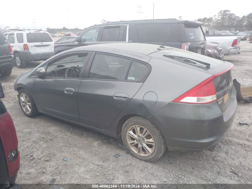 2010 Honda Insight Ex VIN: JHMZE2H76AS018321 Lot: 40862344