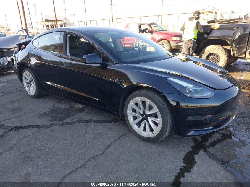 VIN 5YJ3E1EA4MF998473 2021 Tesla Model 3, Standard... no.1