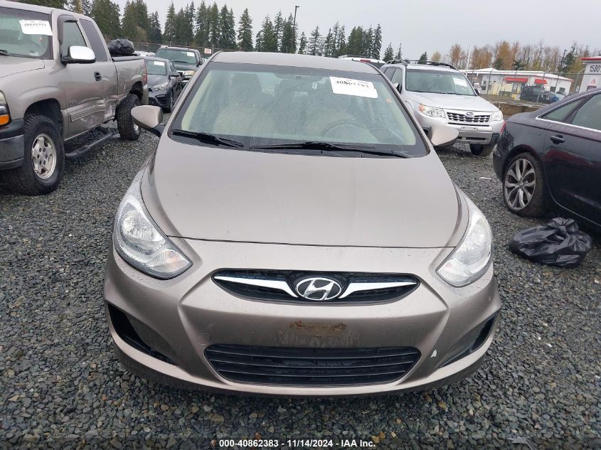 2014 Hyundai Accent Gls VIN: KMHCT4AE3EU653309 Lot: 40862383