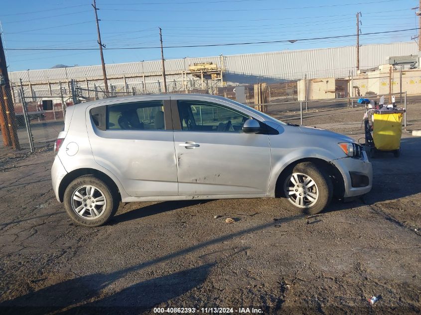 2016 Chevrolet Sonic Lt Auto VIN: 1G1JC6SG2G4152236 Lot: 40862393