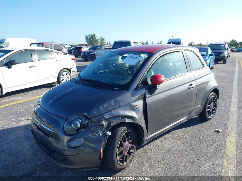 2015 Fiat 500 Ribelle VIN: 3C3CFFAR8FT678202 Lot: 40862394