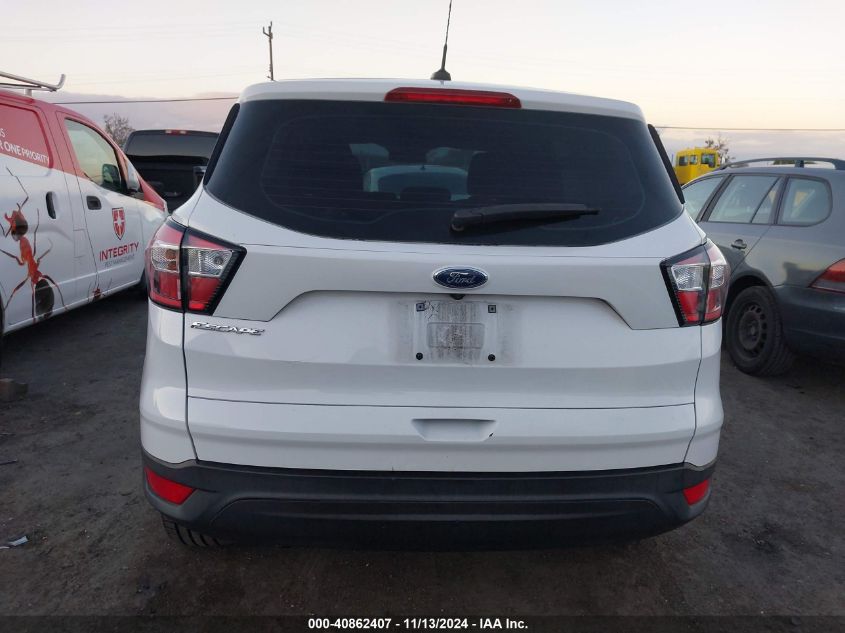 2018 Ford Escape S VIN: 1FMCU0F7XJUB53044 Lot: 40862407