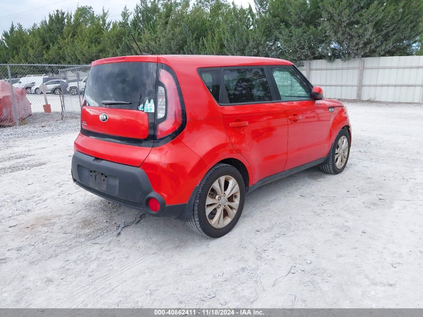 2015 Kia Soul + VIN: KNDJP3A56F7812723 Lot: 40862411