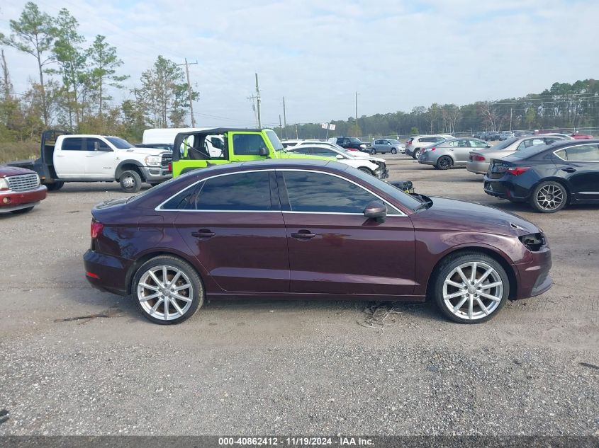 2015 Audi A3 2.0T Premium VIN: WAUEFGFFXF1039378 Lot: 40862412