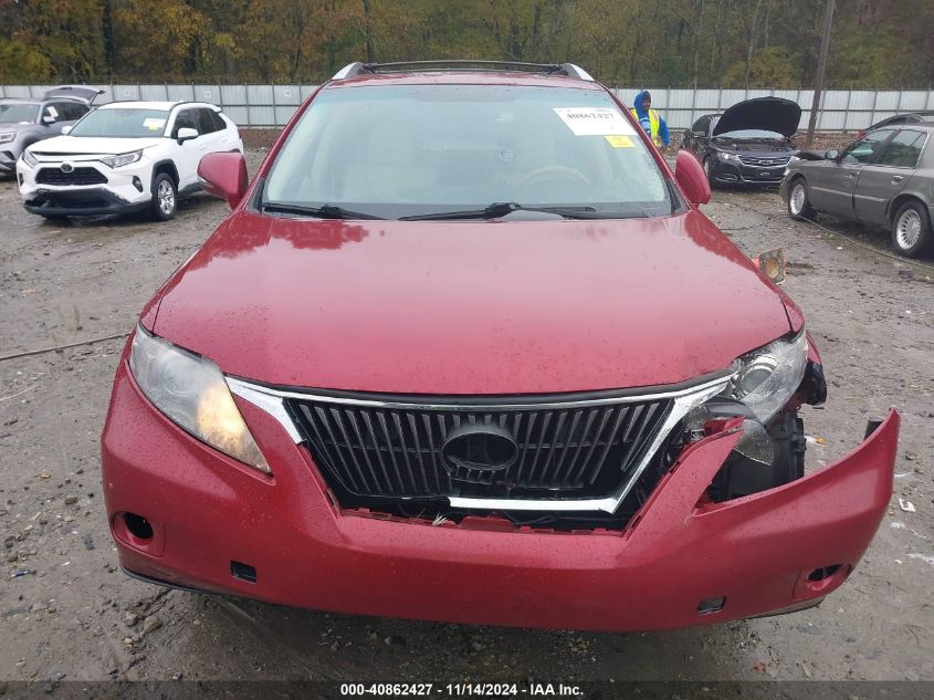 2011 Lexus Rx 350 VIN: 2T2ZK1BA1BC044509 Lot: 40862427