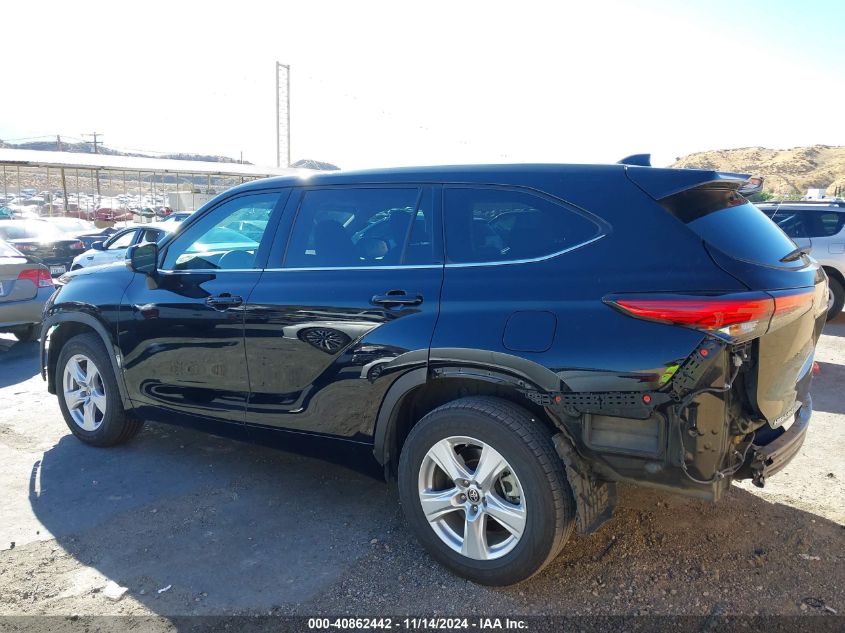 2020 Toyota Highlander L VIN: 5TDCZRAH2LS509441 Lot: 40862442