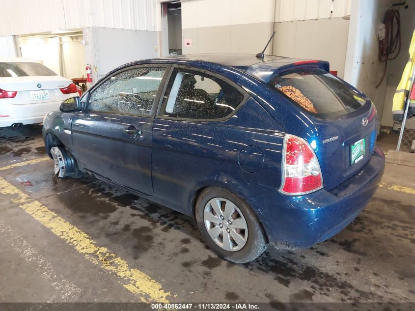 2008 Hyundai Accent Gs VIN: KMHCM36C88U068258 Lot: 40862447