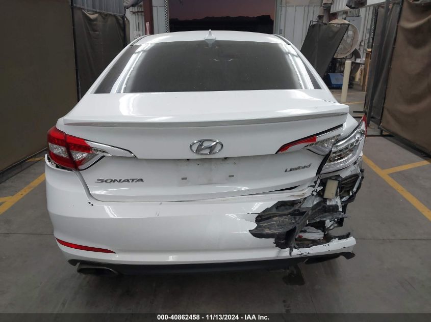 2015 Hyundai Sonata Limited VIN: 5NPE34AF1FH255646 Lot: 40862458