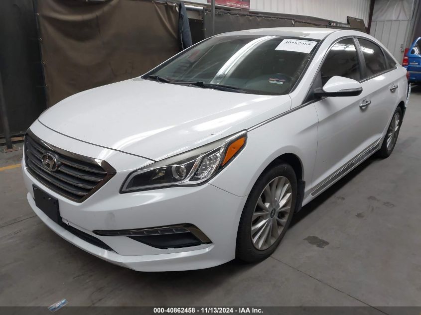 2015 Hyundai Sonata Limited VIN: 5NPE34AF1FH255646 Lot: 40862458