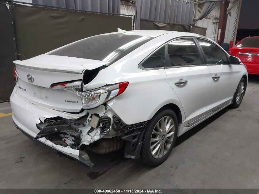 2015 Hyundai Sonata Limited VIN: 5NPE34AF1FH255646 Lot: 40862458