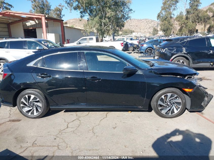 2017 Honda Civic Lx VIN: SHHFK7H24HU411061 Lot: 40862465