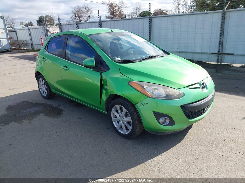 Vin: jm1de1lz3c0136517, lot: 41352120, mazda mazda2 touring 2012 img_1