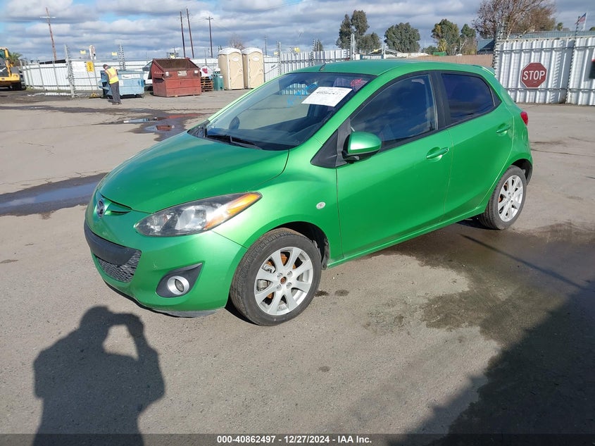 Vin: jm1de1lz3c0136517, lot: 41352120, mazda mazda2 touring 20122