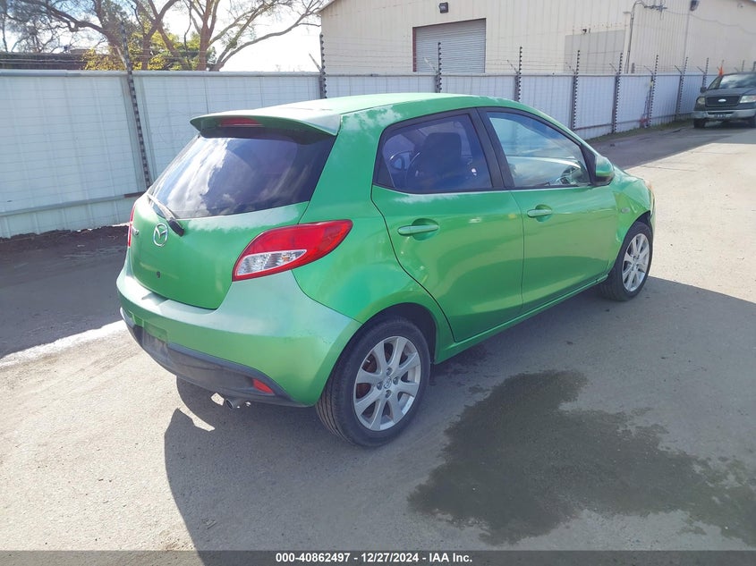 Vin: jm1de1lz3c0136517, lot: 41352120, mazda mazda2 touring 20124
