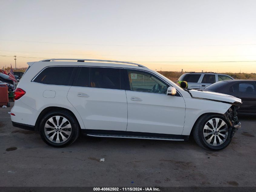 2018 Mercedes-Benz Gls 450 4Matic VIN: 4JGDF6EE4JB073509 Lot: 40862502